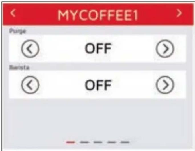 NUOVA SIMONELLI Mythos GX - Das Standardrezept und das momentan ausgewählte Rezept können nicht aus der Listel gelöscht werden. - 1