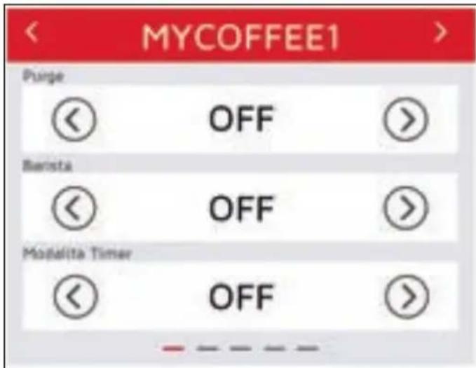 NUOVA SIMONELLI Mythos GX - Non è possibile eliminare dall'elenco la ricetta Defaulte la ricetta momentaneamente selezionata. - 1