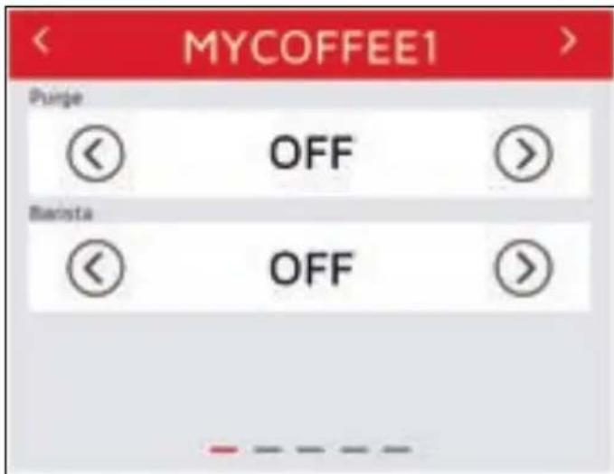 NUOVA SIMONELLI Mythos GX - Vous ne pouvez pas supprimer de la liste la recette par défaut et la recette momentanément sélectionnée. - 2