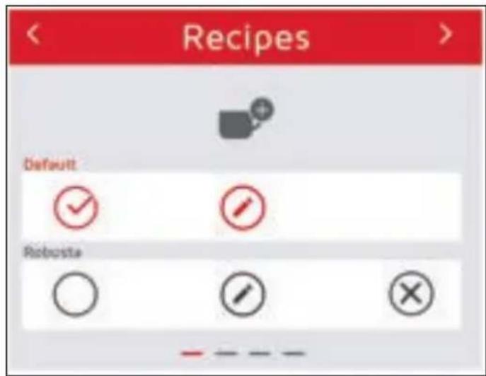 NUOVA SIMONELLI Mythos GX - RECIPES MENU - 2