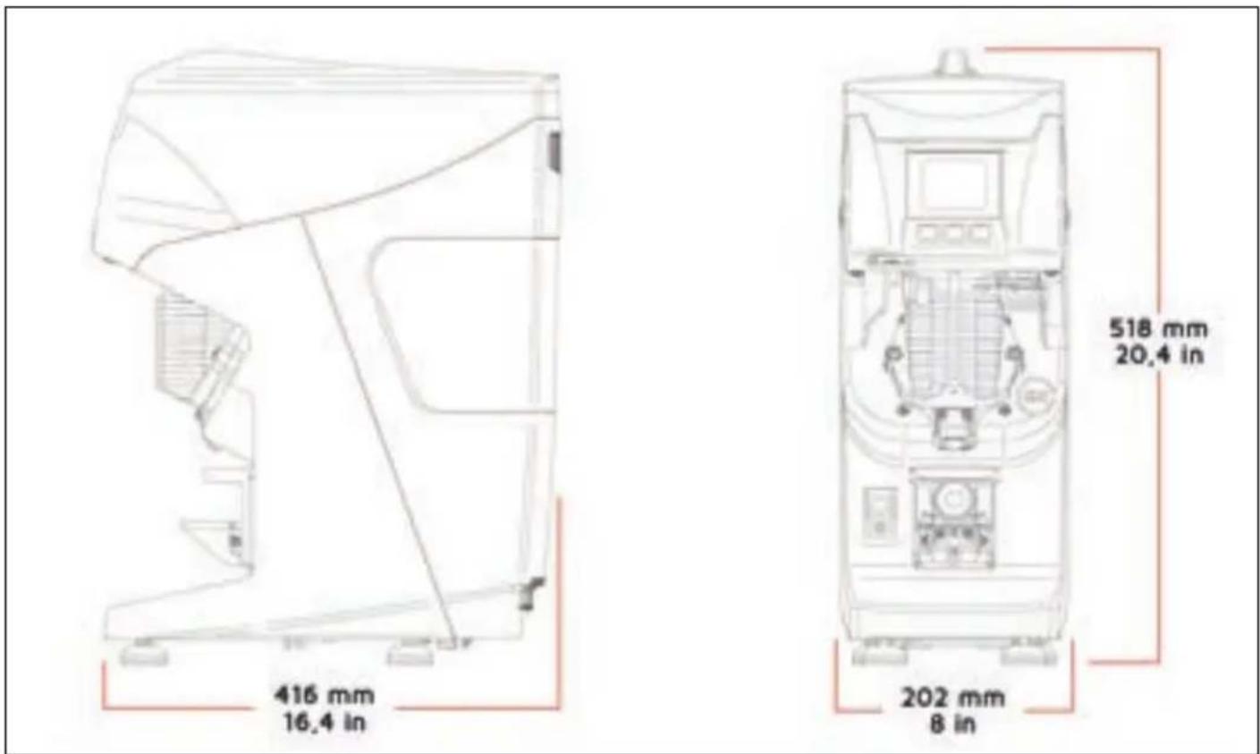 NUOVA SIMONELLI Mythos GX - TECHNICAL DATA - 1