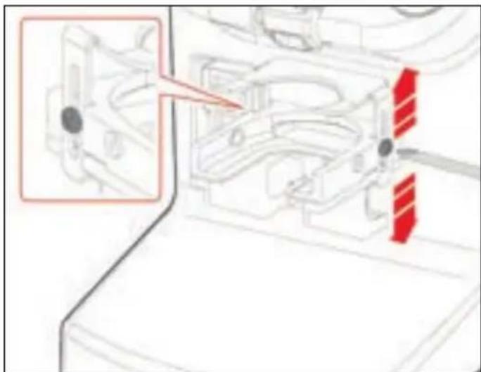 NUOVA SIMONELLI Mythos GX - PORTAFILTER FORK HEIGHT ADJUSTMENT - 1