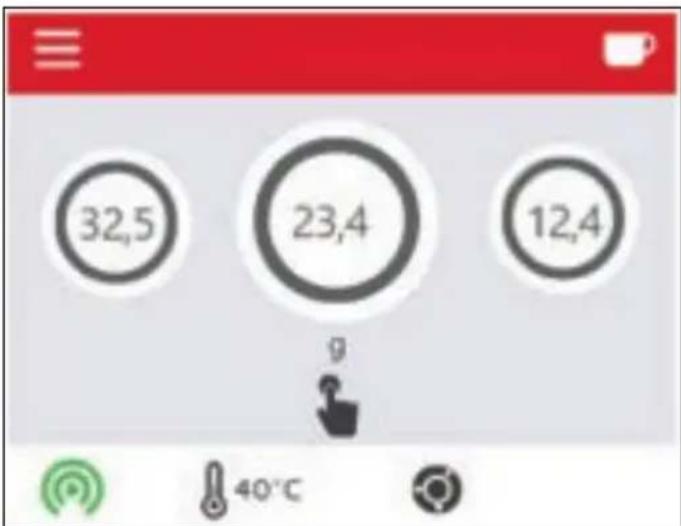 NUOVA SIMONELLI Mythos GX - REZEPTMENU - 1