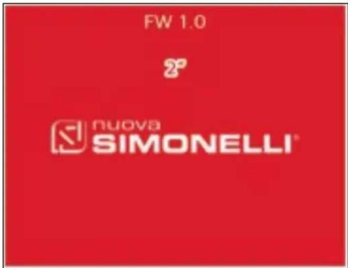 NUOVA SIMONELLI Mythos GX - SWITCHING ON THE DISPLAY - 1
