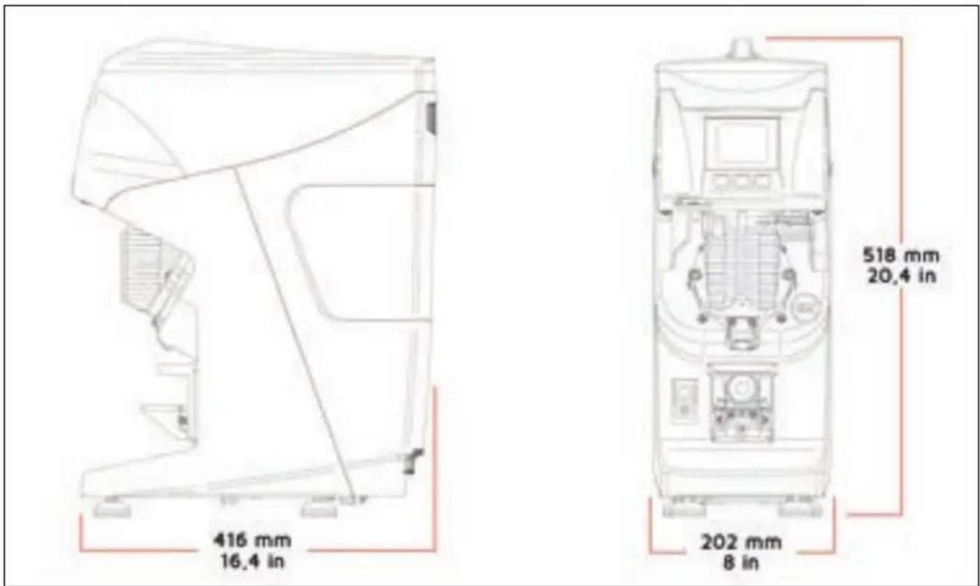 NUOVA SIMONELLI Mythos GX - DATOS TÉCNICOS - 1