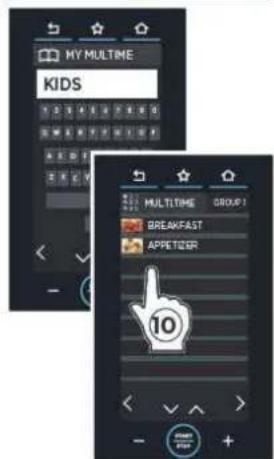 Unox BAKERTOP RETAIL XETC-12EU-YPRMN - Pour programmer la fonction : - 9
