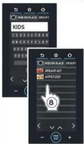 Unox BAKERTOP RETAIL XETC-12EU-YPRMN - Pour programmer la fonction : - 6