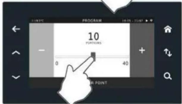 Unox EVEREO XAEC-1013-EPL - Accomplissement du nouveau programme (nom, préféré et point de commande) - 4