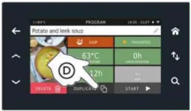 Unox EVEREO XAEC-1013-EPL - E) Démarrer le programme choisi - 5