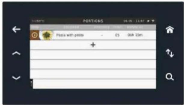 Unox EVEREO XAEC-1011-EPR - Démarrer le programme en mode LISTE - 6