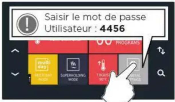 Unox EVEREO XAEC-10HS-EPR - A) Choisir comment gérer les portions : par plaques ou par liste - 2