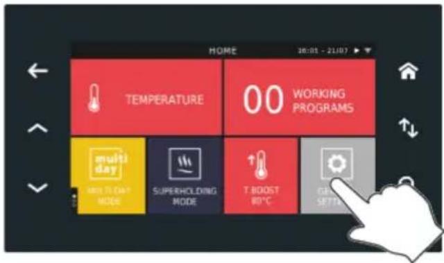 Unox EVEREO XAEC-1013-EPR - TÉLÉCHARGEMENT LOG ACCÈS - 1