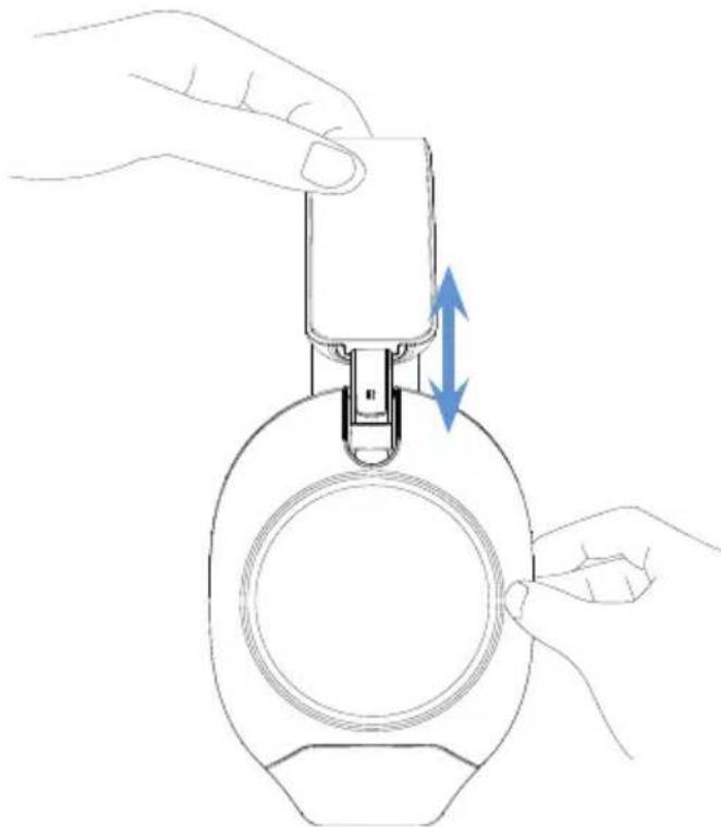 Nacon R5 PRO HS - Größenanpassung des Headsets - 1