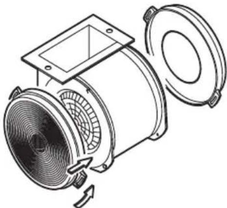 ZANUSSI ZHC 95146 - Филтер од активних карбона који се НЕ сме прати - 1