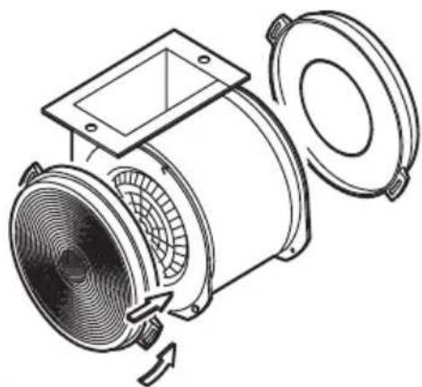 ZANUSSI ZHC 95146 - Filtro de carvão activo NÃO lavável - 1