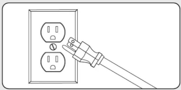 Tripp Lite SMART1500PSGLCD - Étape 1 : brancher l'onduleur dans une source d'alimentation CA de 120 v - 1
