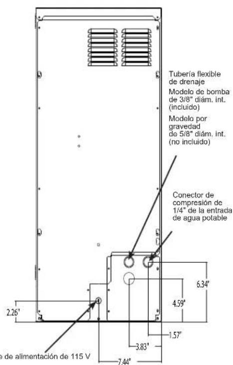 Scotsman CU50X - Diagrama del gabinete - 4