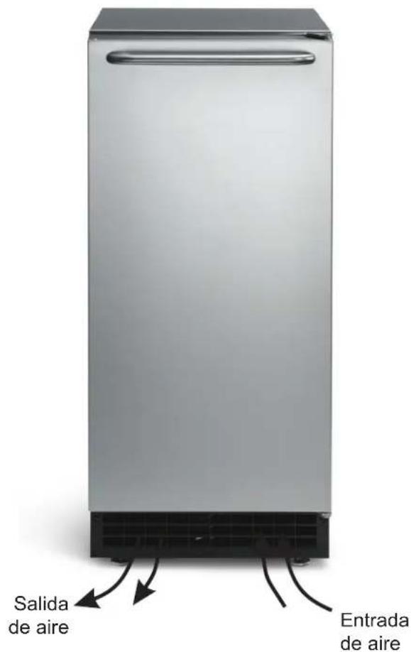 Scotsman CU50X - Flujo de aire y panel de control - 1