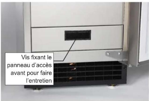 Scotsman CU50X - Installation : Eau et vidange - 1