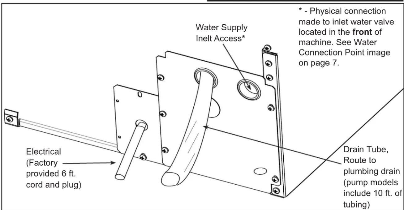 Scotsman CU50X - Gravity Drain - 1