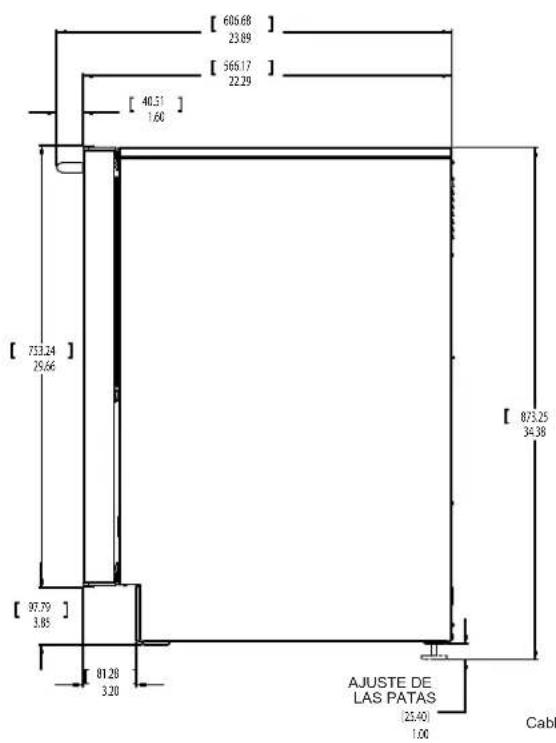 Scotsman CU50X - Diagrama del gabinete - 3