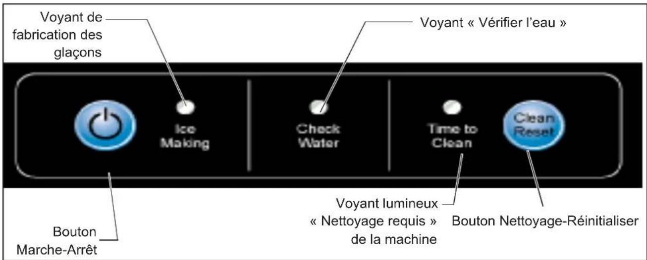 Scotsman CU50X - Débit d'air et panneau de contrôle - 3