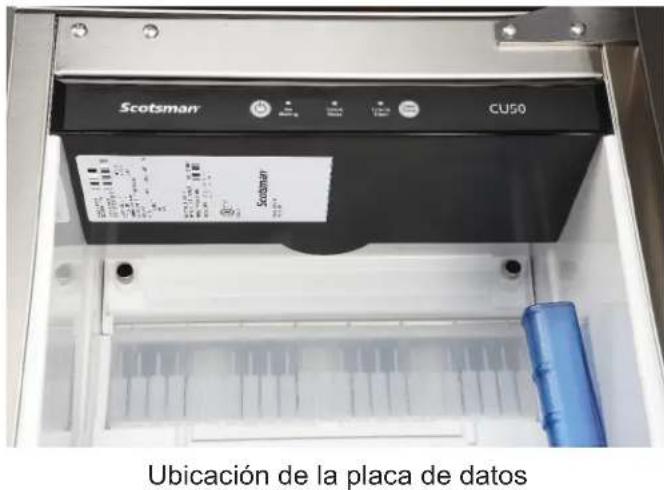 Scotsman CU50X - Flujo de aire y panel de control - 2