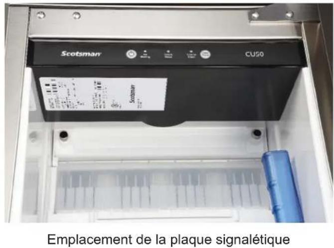Scotsman CU50X - Débit d'air et panneau de contrôle - 2
