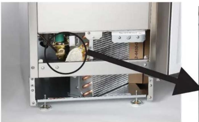 Scotsman CU50X - Drain Pump Model drain installation - 1