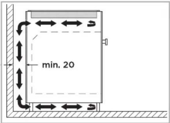 MIDEA MIH743BE325GK - Bündige Installationsmethode - 3