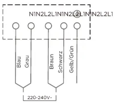 MIDEA MIH662D782BH - Kochfeld am Stromnetz anschließen - 3