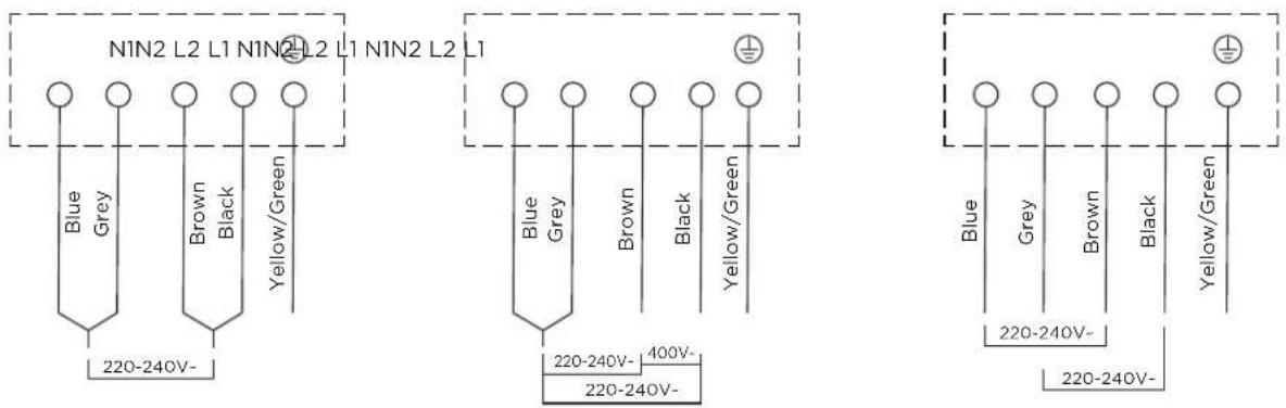 MIDEA MIH662D782BH - Connecting the Hob to the Mains Power Supply - 1