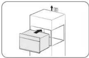 SAMSUNG NQ5B4353FDK - Einbauen des Geräts - 1