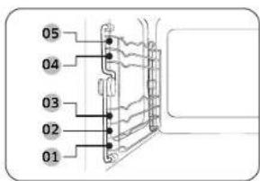 SAMSUNG NQ5B4353FDK - Side racks - 1