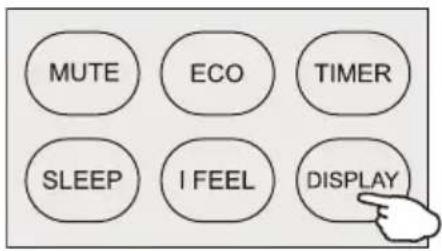 MUTE ECO TIMER SLEEP I FEEL DISPLAY