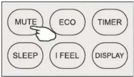 MUTE ECO TIMER SLEEP I FEEL DISPLAY