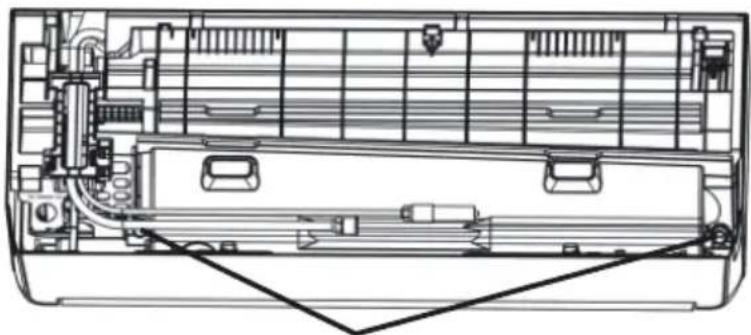 QLIMA SC 7026S - Réglez le tuyau de vidange (le cas échéant) - 1