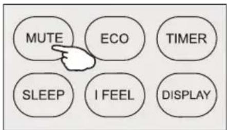 MUTE ECO TIMER SLEEP I FEEL DISPLAY