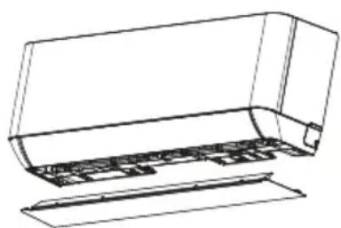 QLIMA SC 7026S - Schritt 7: Innenraumgerät montieren - 1