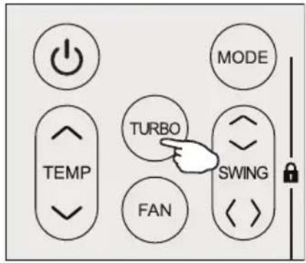 MODE TURBO SWING FAN TEMP