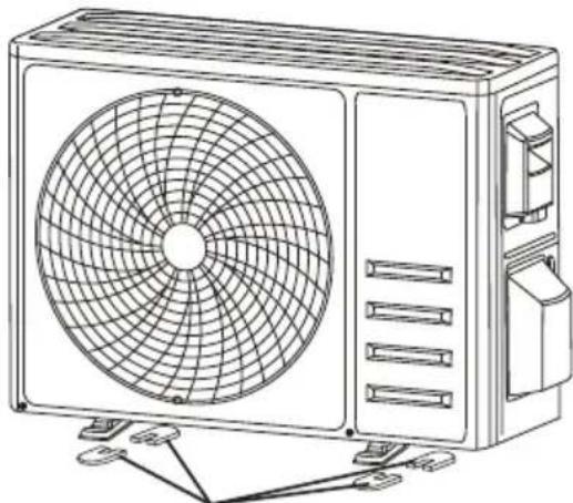 QLIMA SC 7026S - Step 3: Fix Outdoor Unit - 1