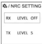 PRESIDENT William II - NRC SETTING (long press after F) - 1