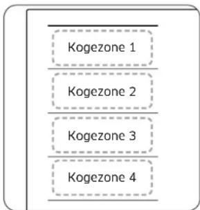 SAMSUNG NZ85C6058FK - Flekszone plus (kun for modeller med Flekszone plus) - 1