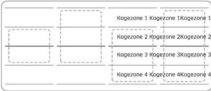 SAMSUNG NZ85C6058FK - Flekszone plus (kun for modeller med Flekszone plus) - 2