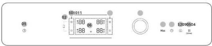 SAMSUNG NZ85C6058FK - Ovládací panel - 4