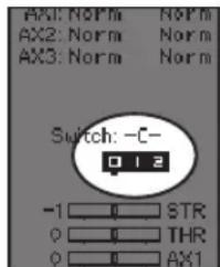 SPEKTRUM DXC+ - AUTO SWITCH SELECT - 1