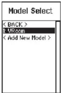 SPEKTRUM DXC+ - MODEL SELECT (sélection de la maquette) - 1