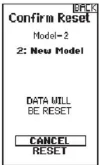 SPEKTRUM DXC+ - Reset Model - 1