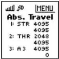 SPEKTRUM DXC+ - ABSOLUTER VERFAHRWEG - 1