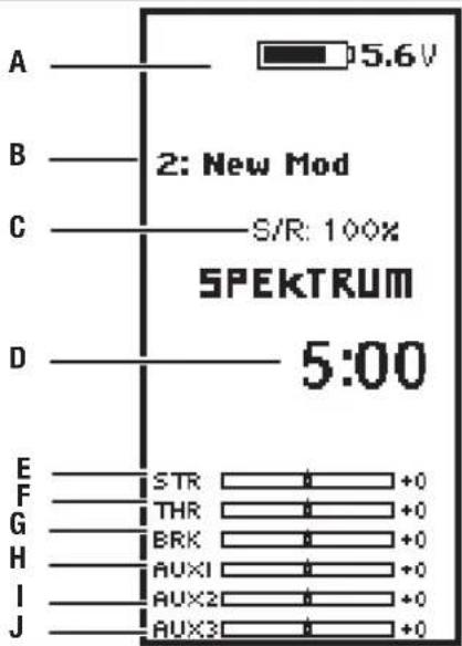 SPEKTRUM DXC+ - ERKENNEN VON STEUERUNGEN UND SCHALTERN - 7